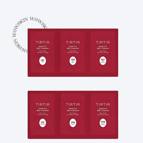 Sample Mask Fit Red Cushion 6 Colors Kit FIT - WowSkin Romania